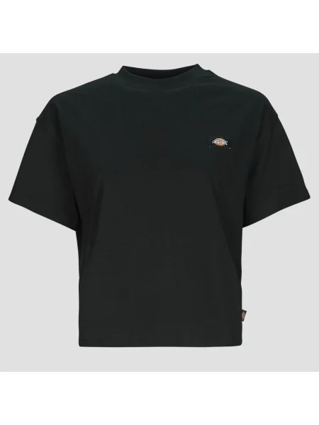 DICKIES Tričko Oakport ultramarínová / tmavožltá / červená čierna