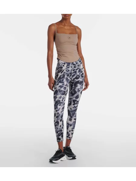 Leggings Adidas By Stella Mccartney cu imagine negru