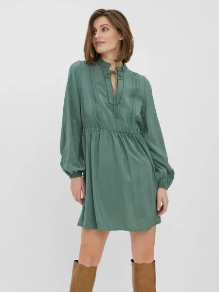 VERO MODA Rochie tip bluză IDDA smarald verde
