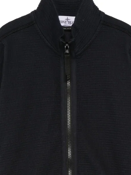 Dětska mikina na zip Stone Island modrá