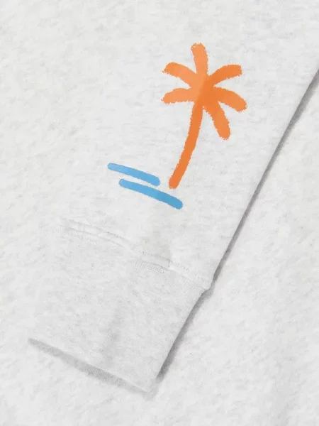 Bluza dziecięca Palm Angels szara