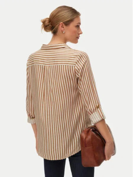 VERO MODA Tunika VMBUMPY / svetlo rjava bež