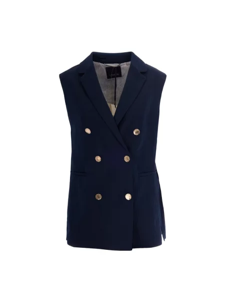 Kamizelka Max Mara Studio niebieska