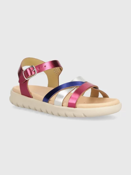 Geox sandály SANDAL SOLEIMA fialové