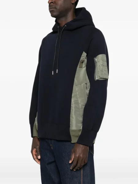 Hoodie Sacai μπλε