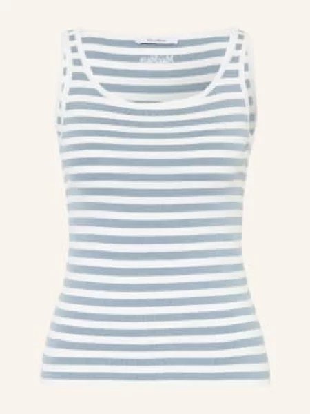 Dzianinowy top Max Mara biały