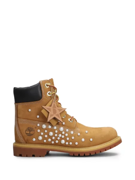 Botine Timberland cu perle