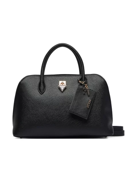 Τσάντα Guess Patsie μαύρο
