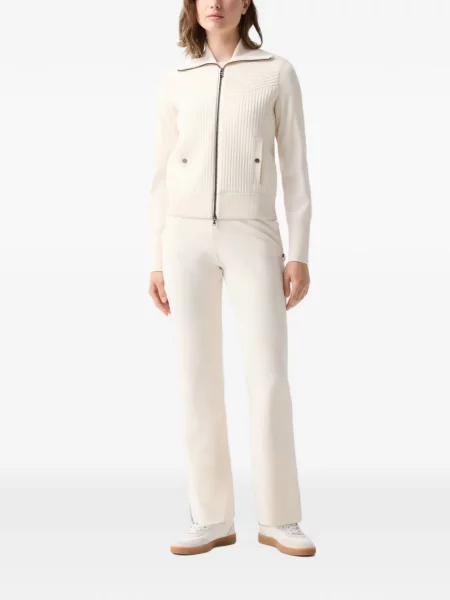 Cardigan Bogner alb