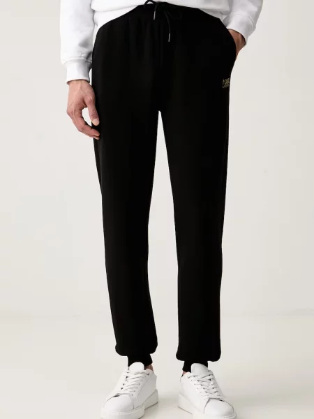 Karl Lagerfeld pantaloni de trening pentru bărbați din negru