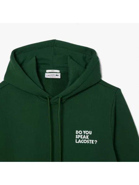 Толстовка Lacoste зеленая