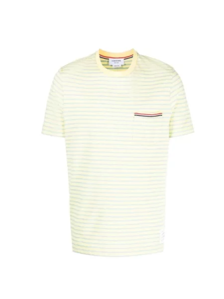 Koszulka polo Thom Browne żółta