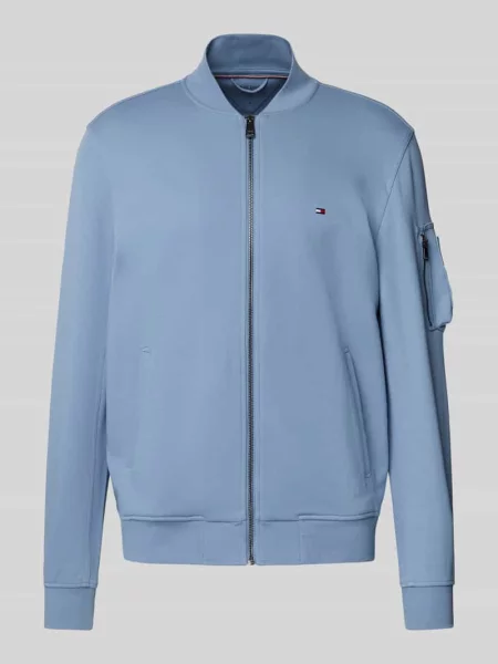 Bluza rozpinana o kroju relaxed fit z mieszanki bawełny Tommy Hilfiger