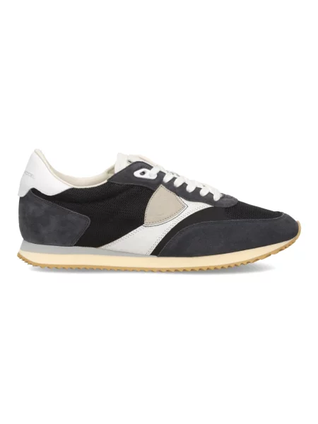 Buty do biegania Philippe Model skórzane do biegania czarne