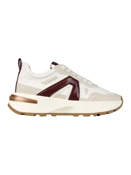 Sneakersy Alexander Smith białe