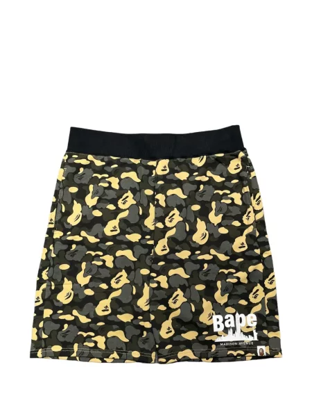 Pantaloni scurți A Bathing Ape® cu imagine verde