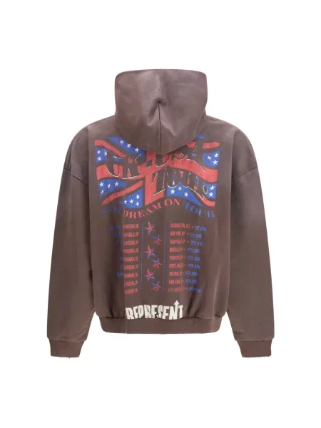 Bluza z kapturem Represent brązowa