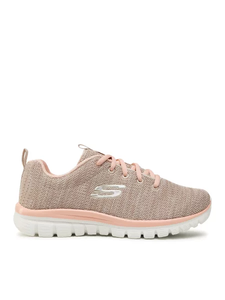 Кроссовки Skechers бежевые