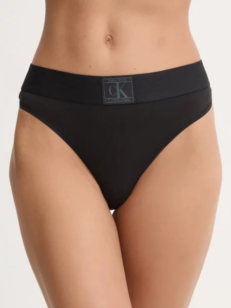 Tanga Calvin Klein Underwear fekete