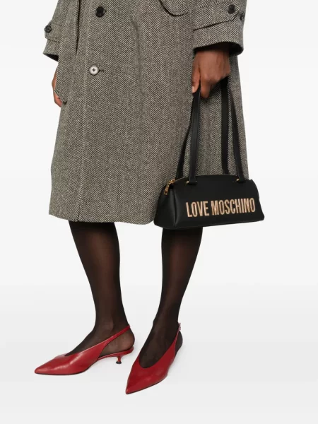 Kabelka Love Moschino s autogramem černá