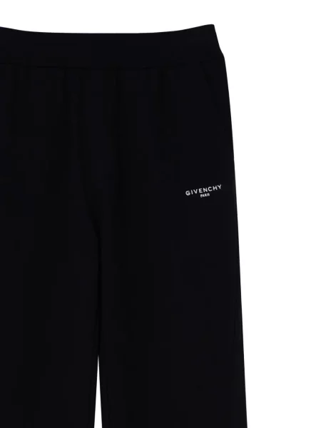 Pantaloni de jogging Givenchy din fleece negru
