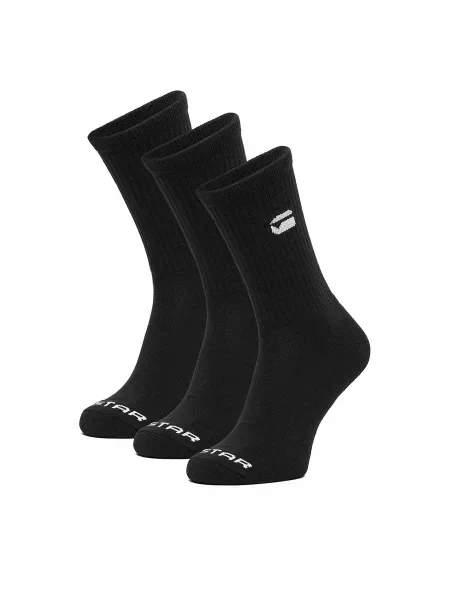 G-STAR Șosete lungi negru