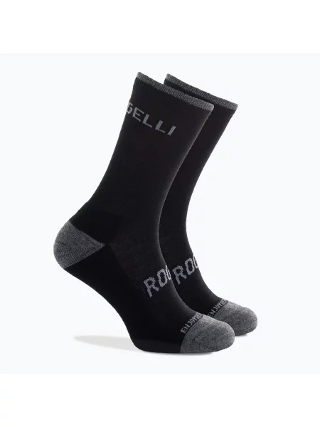 Шкарпетки Rogelli Wool Wintersocks велосипедні чорні