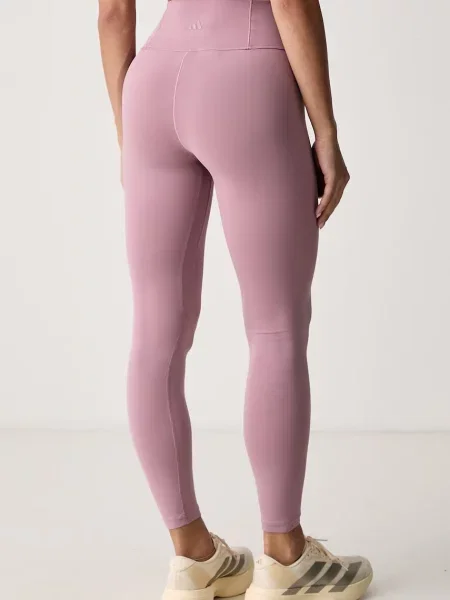 Adidas Performance legginsy do jogi All me różowe