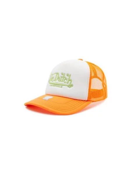 Von Dutch Kšiltovka Trucker Atlanta Oranžová bílá