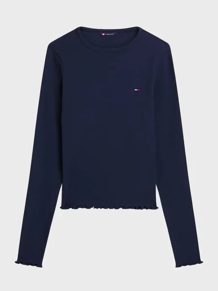 Лонгслив Tommy Jeans синий