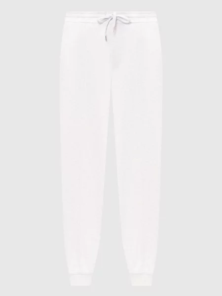 Спортивні меланжеві штани кольору айворі Brunello Cucinelli бежеві