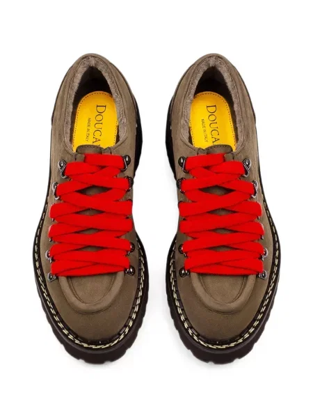 Pantofi derby Doucal's din piele maro