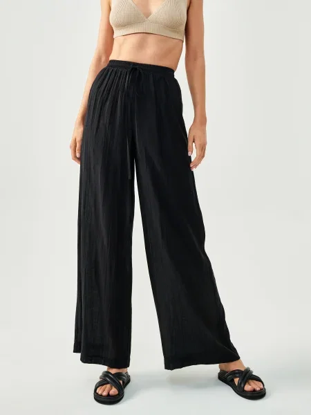 St MRLO Pantaloni CASEY' negru