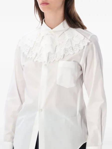 Cămașă copii Comme Des Garçons Girl alb
