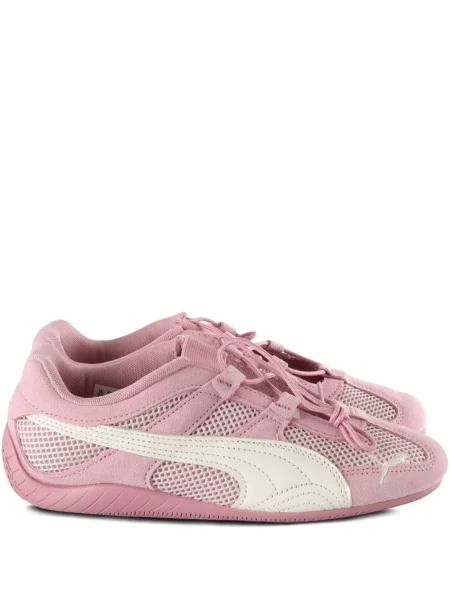 Sneakerși Puma Suede din piele de căprioară roz