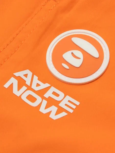 Σορτς Aape By *a Bathing Ape® με σχέδιο με κορδόνι πορτοκαλί
