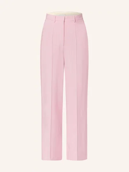 Nanushka Spodnie Marlena Zoelle pink różowe