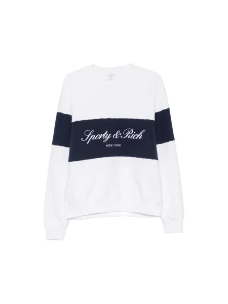 Bluza Sporty And Rich biała