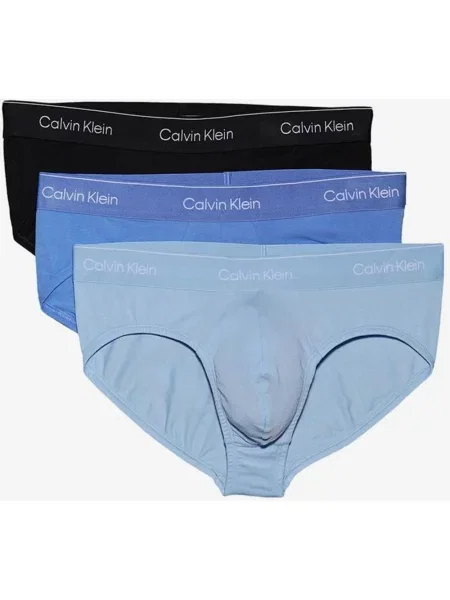 Skarpety Calvin Klein niebieskie
