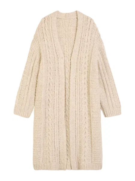 Marc O'Polo Geacă tricotată bej