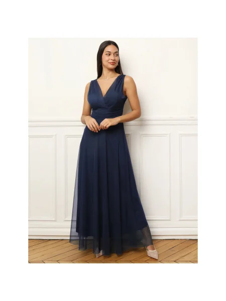 Rochie La Modeuse albastru
