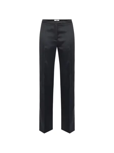 Pantaloni Elisabetta Franchi din satin negru