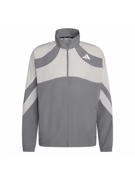 ADIDAS PERFORMANCE Geacă sport ADIZERO / deschis gri