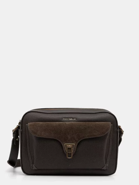 Coccinelle geantă crossbody pentru femei verde