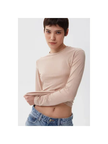 Лонгслів Estro бежевий