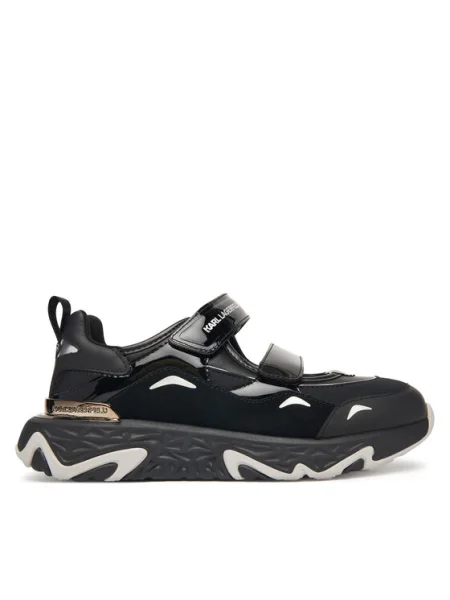 Karl Lagerfeld sneakers Blaze negru
