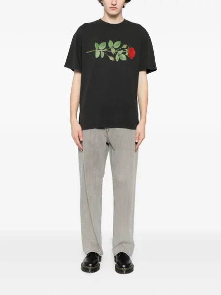 Tricou Melt cu imagine negru