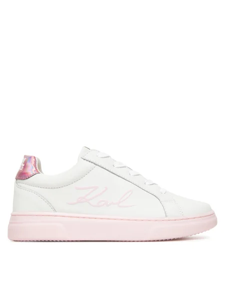 Sneakersy Karl Lagerfeld Kids M biela