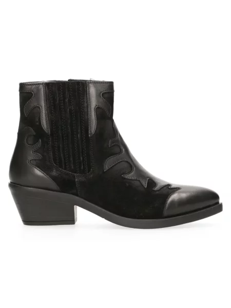 Buty do kostki Maruti zamszowe czarne