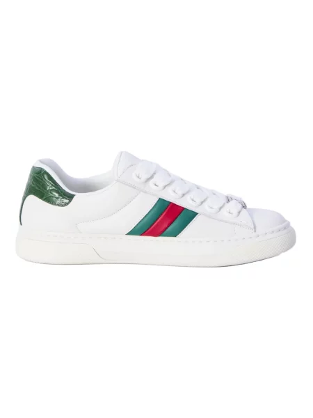 Sneakersy Gucci Ace skórzane białe